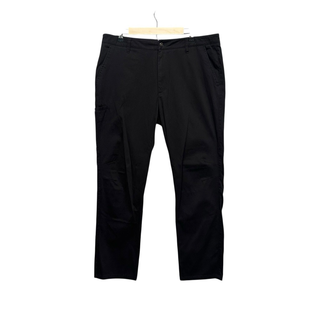 BYLT Classic Chino Pants Men's Size XL Black‎ Performance Athleisure Comfort